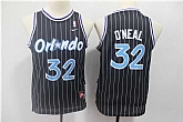 Youth Magic 32 Shaquille O'neal Black Throwback Jersey